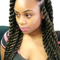 Thick Twists Hairstyles