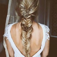 Wedding Hairstyles Fishtail Braid